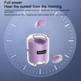 thumbnail image 4 of Earbuds Wireless, Hwkond Wireless Bluetooth Earphones, Digital Screen Display, No Sensation, Wearing Sleep Mini Good-quality Sleep Earphone, Purple, Up to 60% Off, 4 of 9