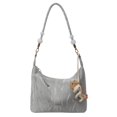 thumbnail image 5 of Bolso de nicho de lujo ligero de alta gama para mujer, nueva moda 2025, versión coreana, bolso cruzado de gran capacidad para uso diario, bolso de mano tipo dumplings debajo del brazo, 5 of 5