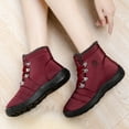 thumbnail image 5 of Ablanczoom Womens Snow Boots: No-slip Warm Fur Winter Woman Ankle Booties, 5 of 5