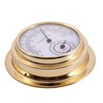 thumbnail image 3 of Thermometer Hygrometer Barometer Watches Clock 2 Whole Set Weather Station Meter,1 * clock(without battery) 1 * temperature meter,Gold, 3 of 8