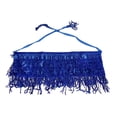 thumbnail image 2 of Women Belly Dance Skirt Clothes Tassel Scarf Belt for Performance Samba, 2 of 7