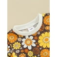 thumbnail image 6 of Musuos Baby Girl 2Pcs Summer Outfits 6 12 18 24M 3T Short Sleeve Floral Print T-Shirt + Shorts Set Infant Toddler Clothes, 6 of 10