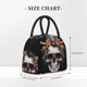 thumbnail image 2 of Easygdp Flower Horn Skull A Bolsa de Almuerzo Insulada Grande, Forro de Aluminio, Diseño Espacioso, a Prueba de Fugas, Ideal para Trabajo, Picnics, Viajes y Actividades al Aire Libre, 2 of 6