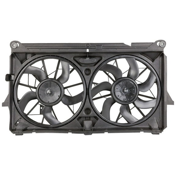 Condenser Or Radiator Cooling Fan Assembly For Cadillac Escalade ESV - BuyAutoParts