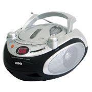 JENSEN CD545b Portable Stereo CD Player with Cassette Recorder & AM/FM