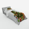 thumbnail image 2 of Ambesonne Christmas Bedding Set 3 Pcs, Christmas Tree Style, Twin XL, Red Green Yellow, 2 of 2