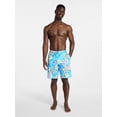 thumbnail image 4 of George Men's and Big Men's E-Board Swim Trunks with UPF 50+, 9" Inseam, Sizes S-3XL, 4 of 5