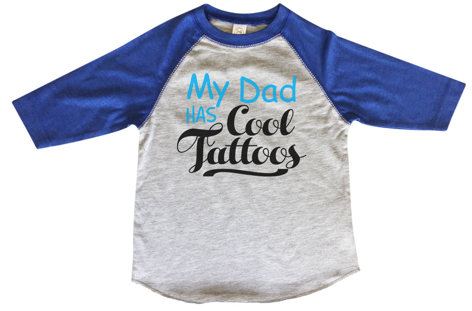 My Dad's Tattoo's Funny T-Shirt Boys Girls Kids Age 3-13 Ideal Gift/Present 