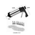 thumbnail image 2 of Stainless Steel Biscuit Baking Press Decoration Cookie Making Mold Kitchen Cake Piping Nozzle, 2 of 9