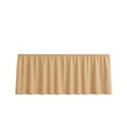 thumbnail image 2 of Farmhouse Gathered Table Skirt, Solid Plain Decorative Table Cover, for Wedding, Buffet, Home Party Display, 2 of 6