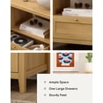 thumbnail image 5 of Joyyskill Nightstand with Storage, Modern Farmhouse End Table with Drawer Wide Bedside Table for Bedroom, Natural Oak, 5 of 6