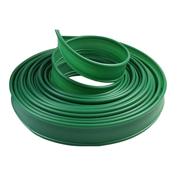 Beaupretty Garden Grass Edging p Olive Green Plastic Belt for Neat Lawn and Gravel Separation