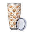 thumbnail image 2 of Logiee Autumn Harvest Baskets Print 20OZ Car Cup with Lid, Stainless Steel Vacuum Insulated Double Wall Travel Tumbler, Durable Insulated Coffee Mug,Thermal Cup with Straw-Straw Three-piece Set, 2 of 8