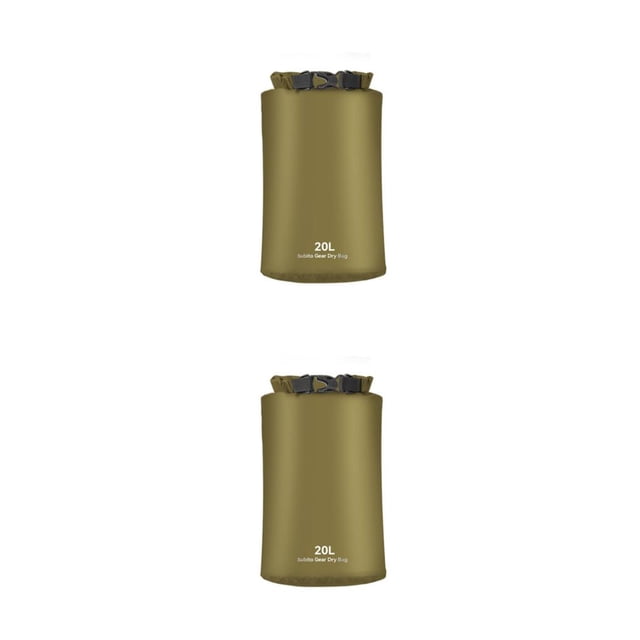 Eigraketly Bolsa seca impermeable cosas sacos ropa resistente al agua paquete de almacenamiento de gran capacidad deportes senderismo correr canoa Type3 NO3