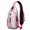 Black-53, variant on Adventure Travel Sling Backpack with Multipurpose Storage – Lightweight Crossbody Bag Featuring Breathable Padding, Secure Zippers, Adjustable Strap, Mesh Side Pockets, Ideal for Trips, Co