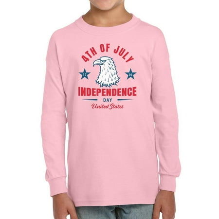 

4Th Of July Proud Eagle Long Sleeve Toddler -Image by Shutterstock 3 Toddler