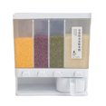 thumbnail image 1 of Caja de plástico para almacenamiento de alimentos recipiente hermético para despensa Ehuebsd multigrano cereales arroz granos secos fruta té, 1 of 6