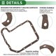 thumbnail image 4 of Junta de Cárter de Aceite para Automóvil Unique Bargains No.F3RP7F396BA para Ford Cougar 1998-2001 y Maverick 2001-2005, 4 of 7