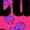 Cyber Pink, variant on Inktastic Lupus Awareness Butterfly Ribbon T-Shirt