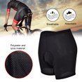 thumbnail image 2 of Hombres Ciclismo al aire libre Ropa interior Gel 3D Acolchado Bicicleta Pantalones cortos Pantalones (L), 2 of 8