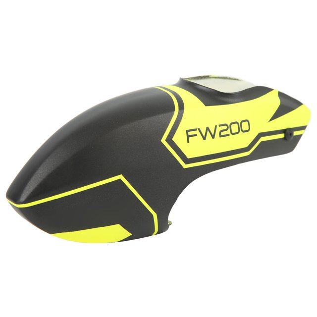 Cubión de Cabezal de Avión RC, Pieza de Reemplazo de Dosel de la Aeronave RC Fibra de Vidrio Ambiental para Piezas de Repuesto