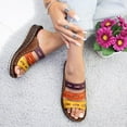 thumbnail image 2 of Sandales Compensées à Enfiler Multicolores pour Femmes, Chaussures Pantoufles Décontractées, 2 of 9