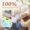 thumbnail image 5 of 42PCS 10x10 inch Charm Packs Cotton Fabric Bundles Cotton Fabric Square Patchwork Squares Floral Patterns Printed DIY Cloths for Sewing Quilting Scrapbooking, 5 of 11