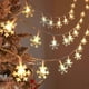thumbnail image 1 of Christmas Decorations, 19.6 Ft 40 Led Star String Lights Battery Operated Indoor Christmas Lights, Waterproof Outdoor Lights For Xmas Garden Patio Bed, 1 of 5