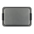 thumbnail image 4 of Anolon Advanced Bakeware Nonstick Rectangular Cake Pan, 9-Inch x 13-Inch, Gray with Silicone Grips, 4 of 5