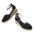 thumbnail image 2 of Formiga Canvas Espadrille Wedges, 2 of 5