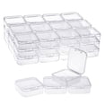 thumbnail image 1 of Caja de almacenamiento de 40 unidades de cuentas de plástico transparente, 1 of 6