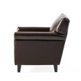 thumbnail image 5 of Noble House Franklin Classic Brown Bonded Leather Club Chair, 5 of 10