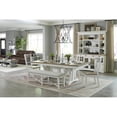 thumbnail image 3 of Pemberly Row 58" Upholstered Dining Bench with Boucle Fabric in White, 3 of 9