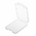 thumbnail image 2 of Transparent Storage Case for SD, SDHC, XD, MMC, CF Memory Cards - 20 Pack Plastic Card Box, 2 of 4