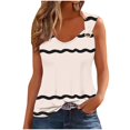 thumbnail image 2 of Puntoco Tops sin mangas para mujer, camisetas sin mangas para mujer, camisetas de verano, blusas holgadas informales sin mangas con cuello redondo, 2 of 5