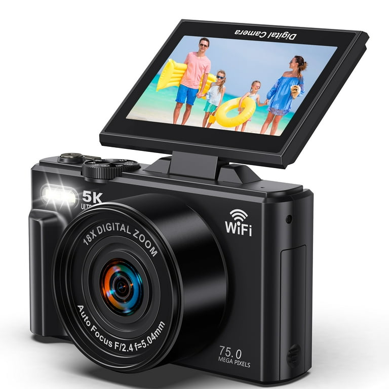 akchappy⭐︎MARVUE MAJOR 5K デジタルカメラ MARVUE Handheld Digital Camera 4K Vlogging for YouTube 48MP