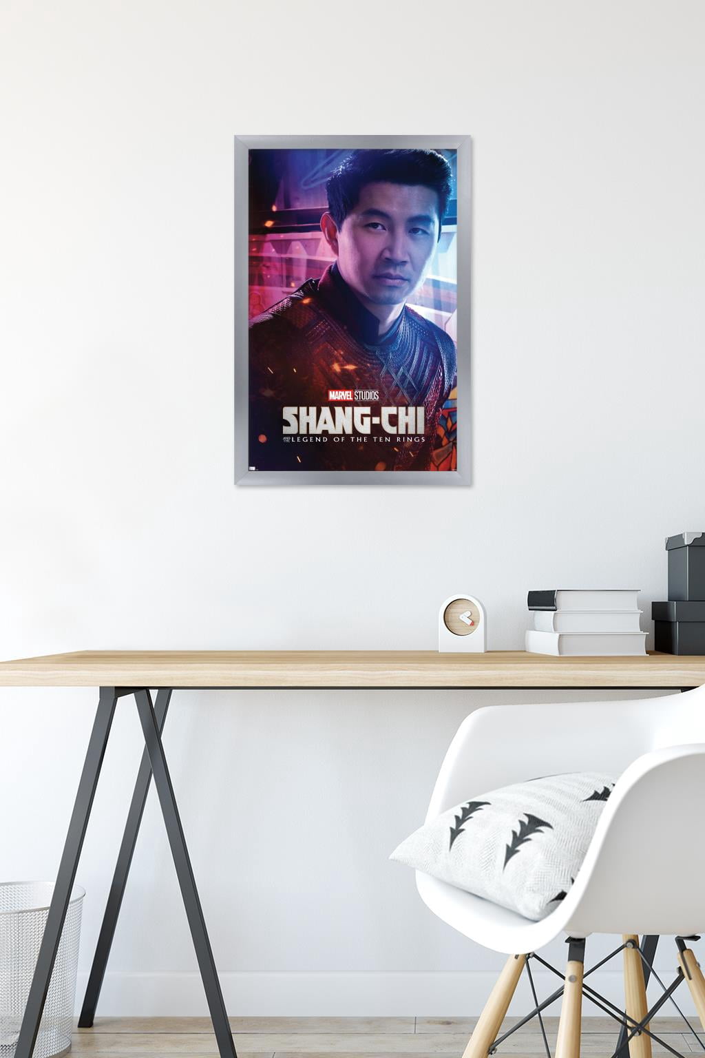 Marvel Shang-Chi and the Legend of the Ten Rings - Shang-Chi One Sheet Wall Poster, 14.725" x 22.375", Framed