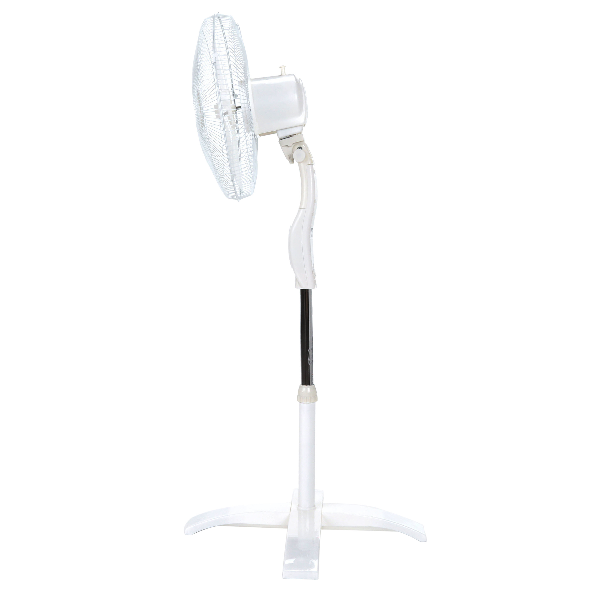 Optimus F-1760 16 inch Oscillating Electric Stand Fan with Remote, White - image 4 of 7