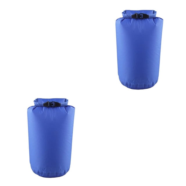 ziyahi Sac de Natation Imperméable Sac Sec à Dessus Roulé Sac de Compression Sec pour Rafting Bleu 75 L Ensemble de 2