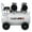 Light Gray Metal, variant on 2.5 HP Silent Air Compressor 13 Gallon, Oil-Free Portable Shop Compressor with Wheels, 70dB, Auto Drain - Yellow