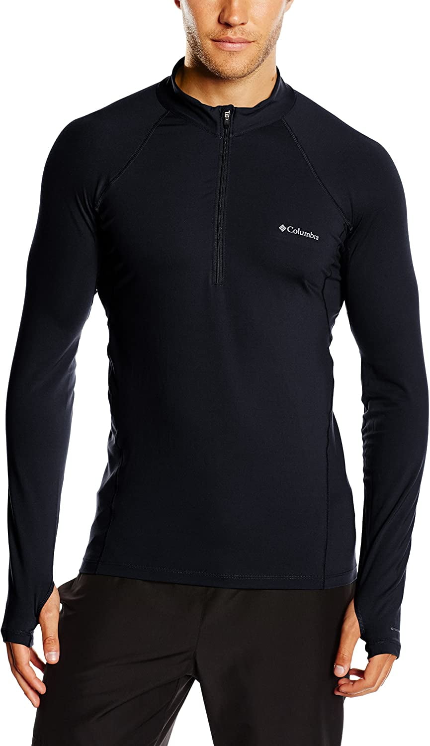 Columbia Mens Midweight Stretch Long Sleeve Half Zip Base Layer RRP £55.00 
