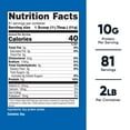 thumbnail image 4 of Nutricost Soy Protein Isolate Powder (2 lb, Unflavored) - 10 Grams of Protein Per Serving, Vegan, GMO-Free & Gluten Free, 4 of 5