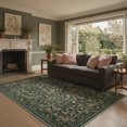 thumbnail image 2 of GENIMO 5'x7' Area Rug for Living Room, Machine Washable Non Slip Low Pile Rug for Bedroom Dining Room, Modern Art Inspired, Dusty Green, 2 of 7
