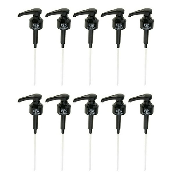 10 Pack Coffee Dispenser Syrup Pump Black Liquid Dispenser for Monin