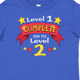 thumbnail image 4 of Inktastic Level 1 Complete, On to Level 2 2nd birthday level up Boys or Girls Baby T-Shirt, 4 of 5