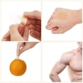 thumbnail image 3 of MasteelfCA 20 Pairs Invisible Men Breast Stickers Disposable Breast Stickers Breast Decor, 3 of 7