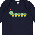 thumbnail image 4 of Inktastic Caterpillar 3 Boys or Girls Long Sleeve Baby Bodysuit, 4 of 5