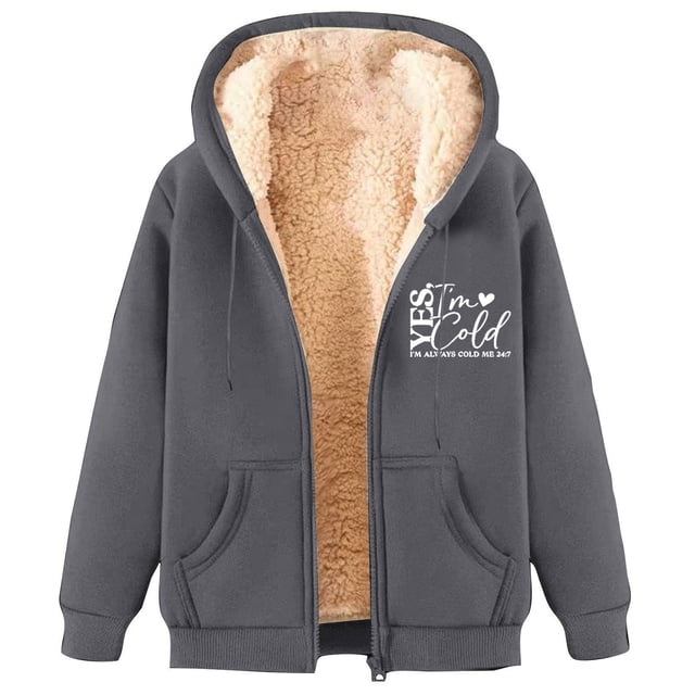 LOVZFMLL Vestes pour Femmes à la Mode Imprimées en Molleton à Capuche