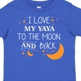 thumbnail image 4 of Inktastic I Love My Yaya to the Moon and Back Boys or Girls Toddler T-Shirt, 4 of 5