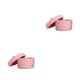 thumbnail image 3 of Toystoory Cestas tejidas versátiles de algodón para almacenar y organizar con estilo y durabilidad Cesta de almacenamiento con almacenamiento rosa con tapa S 2Conjunto, 3 of 6